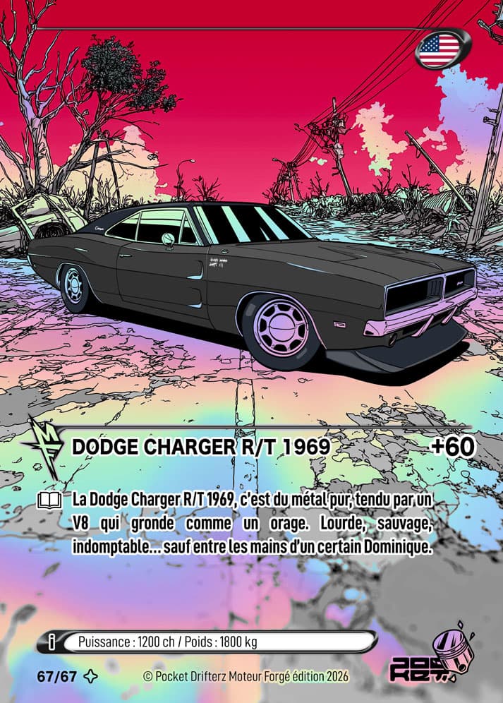 DODGE CHARGER R/T 1969