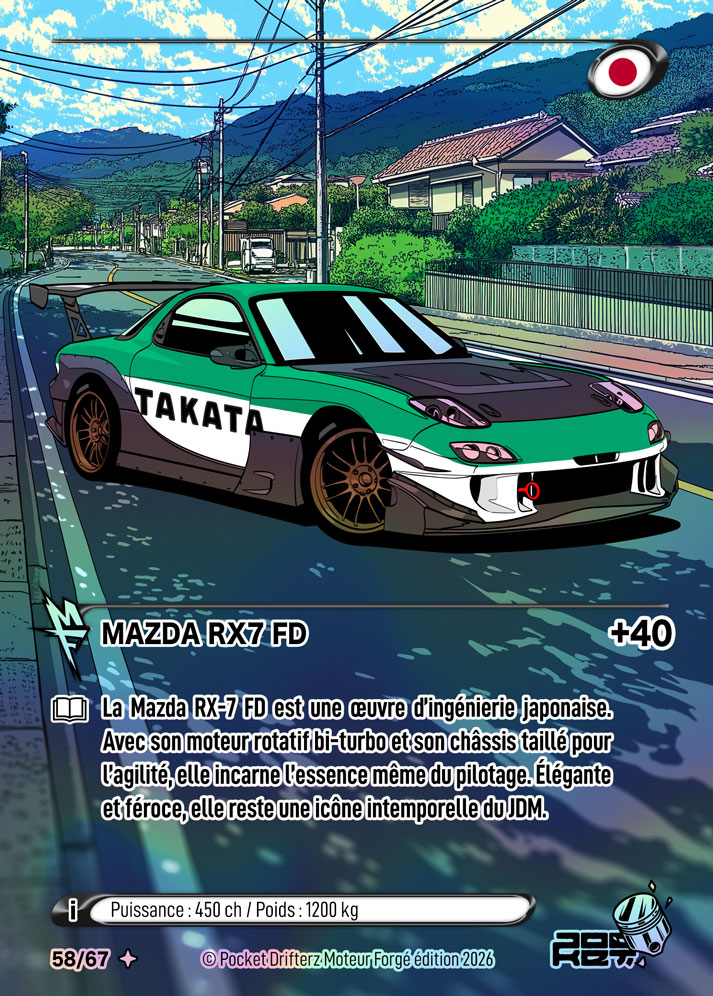 MAZDA RX7 FD PRÉPARÉE